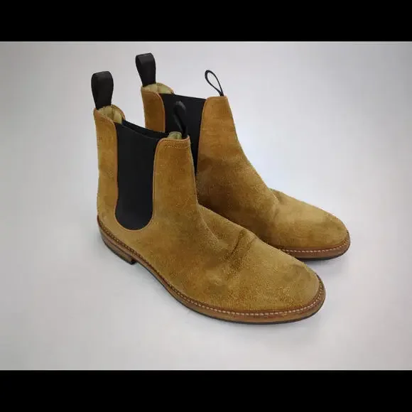 RAG BONE Men’s Sz EU US Spencer Chelsea Boot Brown Nut Snuff  Suede